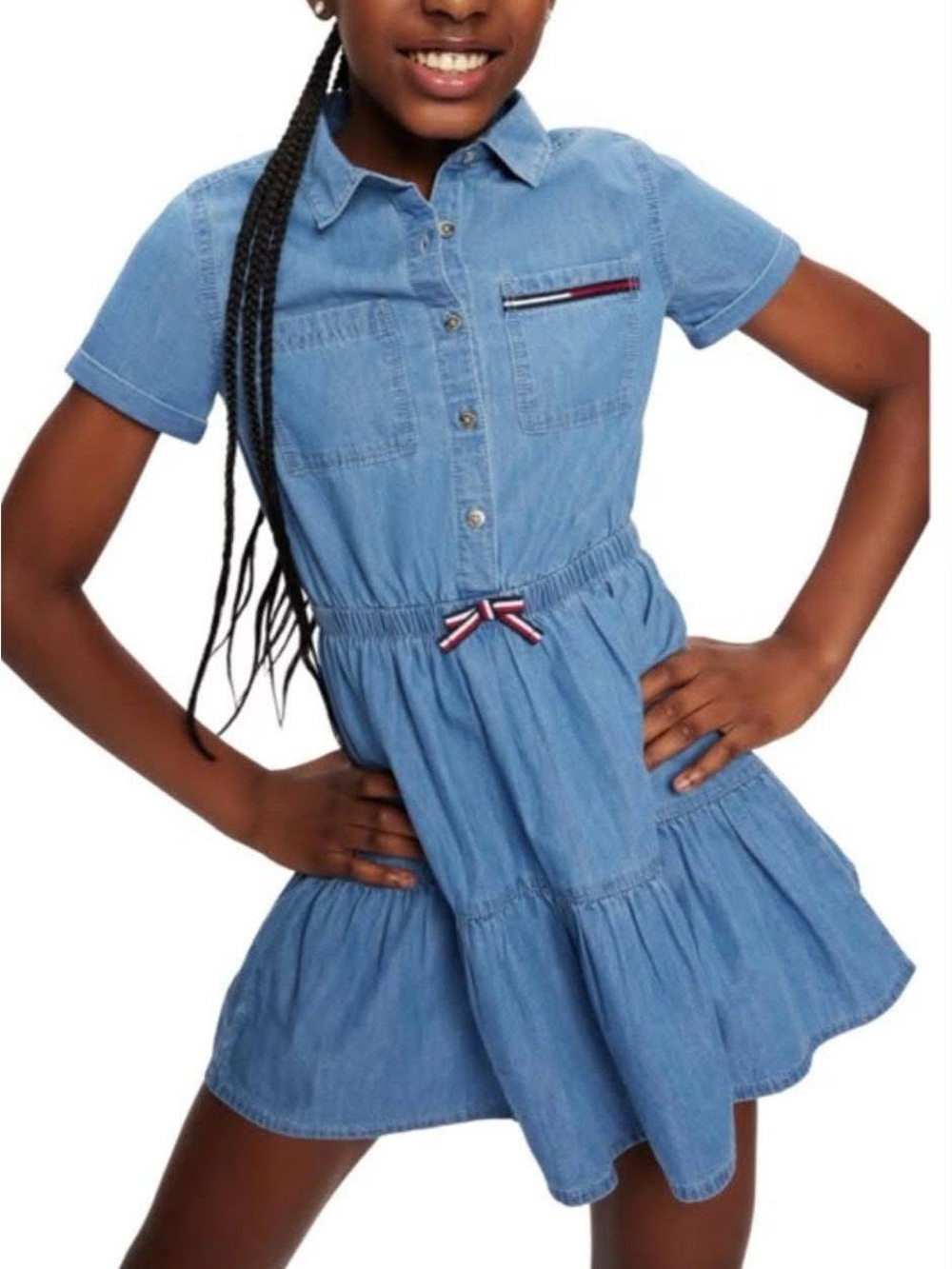 Girls' Tommy Hilfiger Denim Dress
